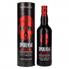 Smokehead SHERRY CASK BLAST Limited Edition 48% Vol. 0,7l skardinėje dėžutėje
