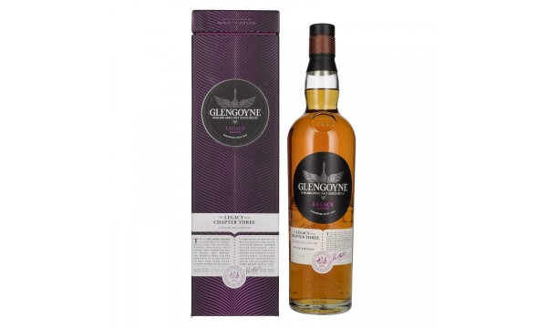 Glengoyne The LEGACY Series CHAPTER THREE 48% Vol. 0,7l dovanų dėžutėje