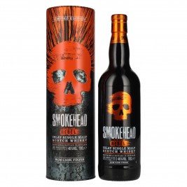 Smokehead RUM REBEL Islay Single Malt Scotch Whisky 46% Vol. 0,7l dėžutėje iš skardos