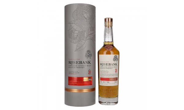 Rosebank 31 Years Old Lowland Single Malt Limited Release 2 2022 48,1% Vol. 0,7l dovanų dėžutėje