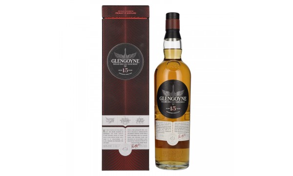 Glengoyne 15 Years Old Highland Single Malt Scotch Whisky 43% Vol. 0,7l dovanų dėžutėje