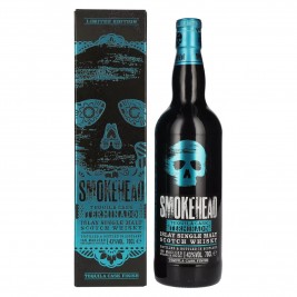 Smokehead TEQUILA CASK TERMINADO Islay Single Malt Whisky Limited Edition 43% Vol. 0,7l dovanų dėžutėje