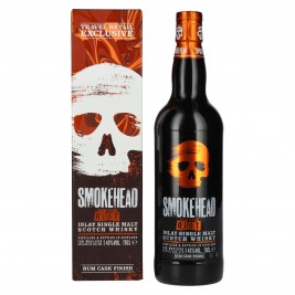 Smokehead RUM RIOT Islay Single Malt Scotch Whisky 43% Vol. 0,7l dovanų dėžutėje