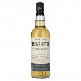 Ian Macleod's AS WE GET IT Highland Single Malt Cask Strength 60,4% Vol. 0,7l