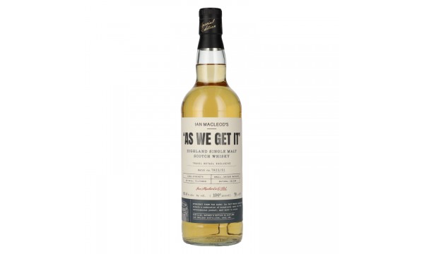 Ian Macleod's AS WE GET IT Highland Single Malt Cask Strength 60,4% Vol. 0,7l