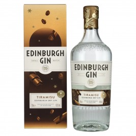Edinburgh TIRAMISU Dry Gin 43% Vol. 0,7l dovanų dėžutėje