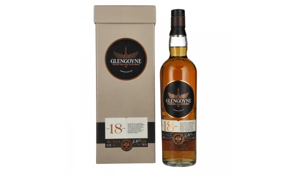 Glengoyne 18 Years Old Highland Single Malt Scotch Whisky 43% Vol. 0,7l dovanų dėžutėje