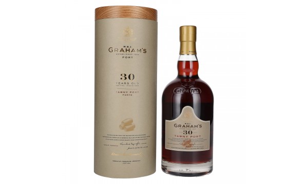W. & J. Graham's Tawny Port 30 Years Old 20% Vol. 0,75l dovanų dėžutėje, saldus