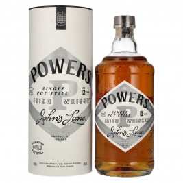 Powers 12 Years Old JOHN'S LANE Single Pot Still Irish Whiskey 46% Vol. 0,7l dovanų dėžutėje