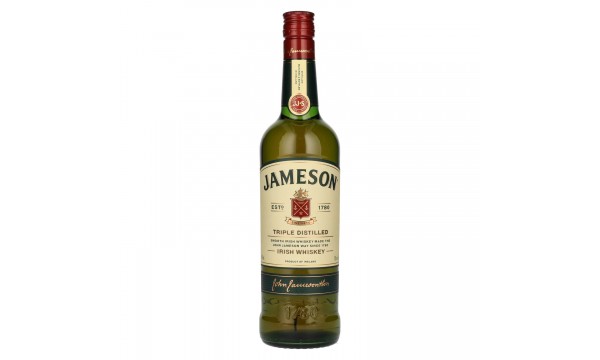 Jameson Triple Distilled Irish Whiskey 40% Vol. 0,7l