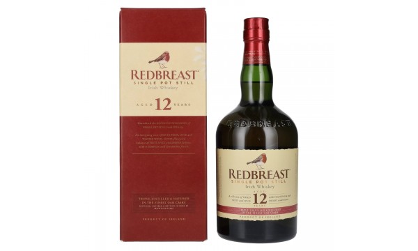 Redbreast 12 metų senumo vieno pot still airijos viskis, 40% tūrio, 0,7 l dovanų dėžutėje