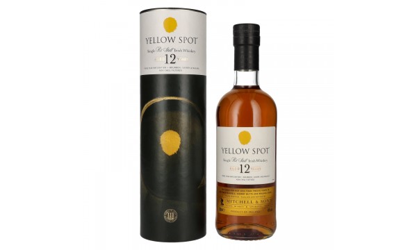 Yellow Spot 12 Years Old Single Pot Still Irish Whiskey 46% Vol. 0,7l dovanų dėžutėje