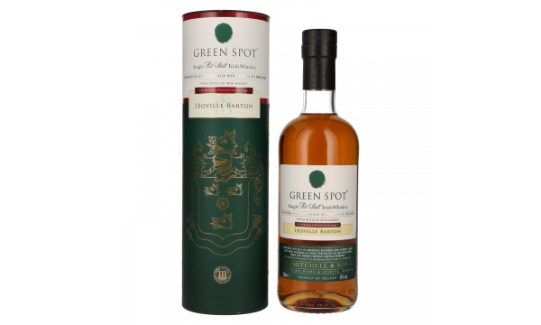 Green Spot LÉOVILLE BARTON Single Pot Still Irish Whiskey 46% Vol. 0,7l dovanų dėžutėje