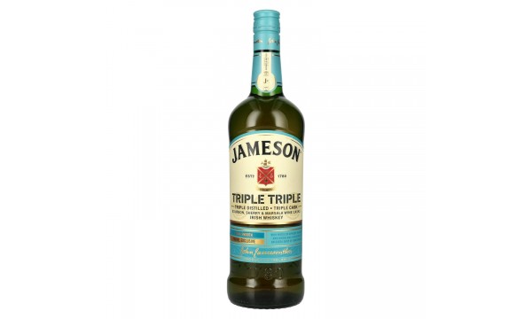 Jameson TRIPLE TRIPLE Marsala Cask Irish Whiskey Travel Exclusive 40% Vol. 1l