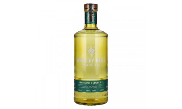 Whitley Neill LEMONGRASS AND GINGER GIN 43% Vol. 0,7l