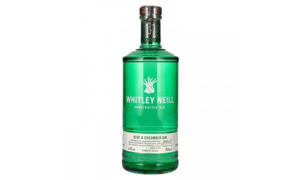 Whitley Neill ALOE AND CUCUMBER GIN 43% Vol. 0,7l