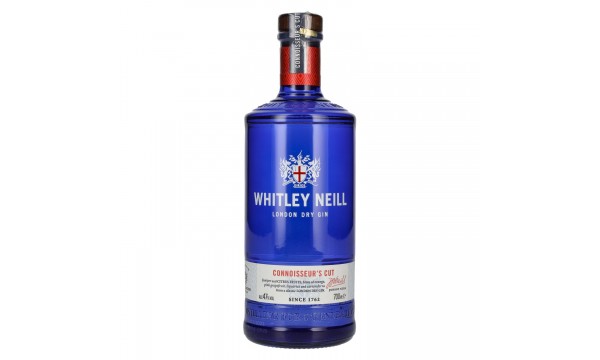 Whitley Neill CONNOISSEUR'S CUT London Dry Gin 47% Vol. 0,7l