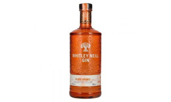 Whitley Neill BLOOD ORANGE GIN 41,3% Vol. 0,7l