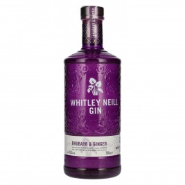 Whitley Neill RHUBARB & GINGER GIN 41,3% Vol. 0,7l
