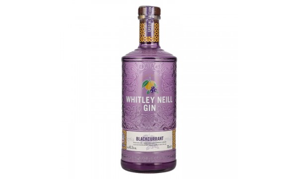 Whitley Neill BLACKCURRANT GIN 41,3% Vol. 0,7l Whitley Neill BLACKCURRANT GIN 41,3% Vol. 0,7l