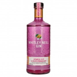 Whitley Neill JAPANESE YUZU & WHITE STRAWBERRY GIN 41,3% Vol. 0,7l