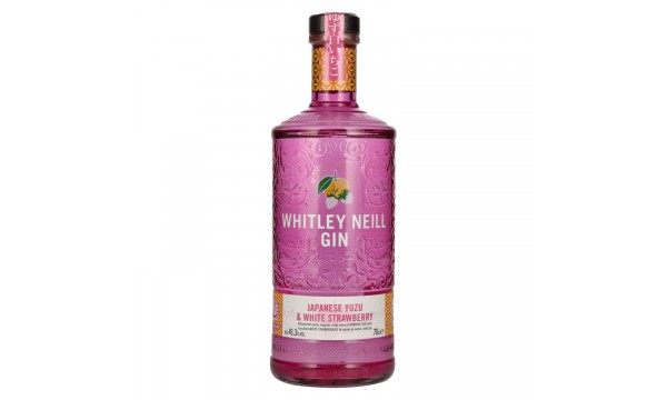 Whitley Neill JAPANESE YUZU & WHITE STRAWBERRY GIN 41,3% Vol. 0,7l