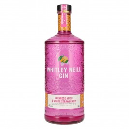 Whitley Neill JAPANESE YUZU & WHITE STRAWBERRY GIN 41,3% Vol. 1l