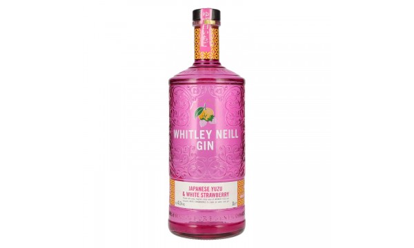 Whitley Neill JAPANESE YUZU & WHITE STRAWBERRY GIN 41,3% Vol. 1l Whitley Neill JAPANESE YUZU & WHITE STRAWBERRY GIN 41,3% Vol. 1l