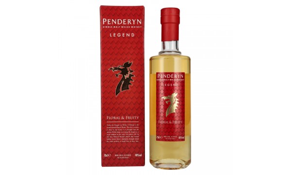 Penderyn LEGEND Single Malt Welsh Whiskey 40% Vol. 0,7l Dovanų dėžutėje