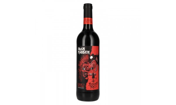 Iron Maiden Boldest Red Eddie's Blend Manzanares 2024 13% Vol. 0,75l Iron Maiden Boldest Red Eddie's Blend Manzanares 2024 13% Vol. 0,75l