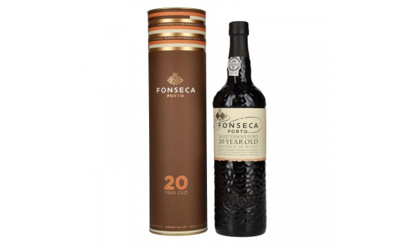 Fonseca Porto 20 Years Old Tawny Port 20% Vol. 0,75l dovanų dėžutėje, pusiau saldus
