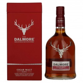 The Dalmore CIGAR MALT Reserve Highland Single Malt Scotch Whisky 44% Vol. 0,7l dovanų dėžutėje
