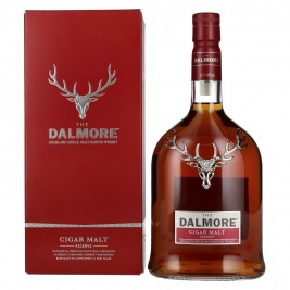 The Dalmore CIGAR MALT Reserve Highland Single Malt Scotch Whisky 44% Vol. 1l dovanų dėžutėje