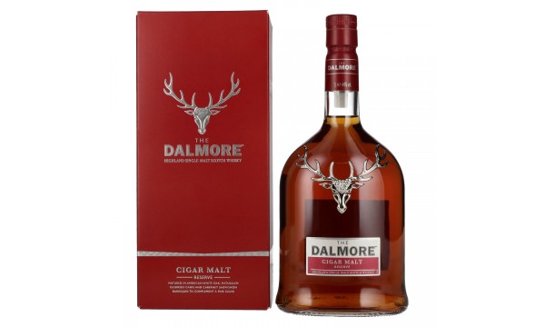 The Dalmore CIGAR MALT Reserve Highland Single Malt Scotch Whisky 44% Vol. 1l dovanų dėžutėje