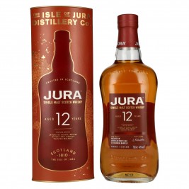 Jura 12 Years Old Single Malt Scotch Whisky 40% Vol. 0,7l dovanų dėžutėje