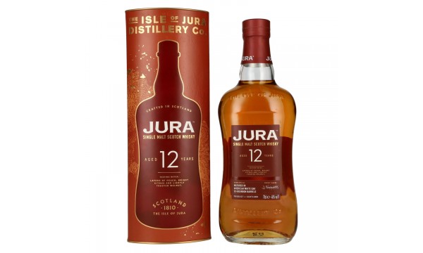Jura 12 Years Old Single Malt Scotch Whisky 40% Vol. 0,7l dovanų dėžutėje