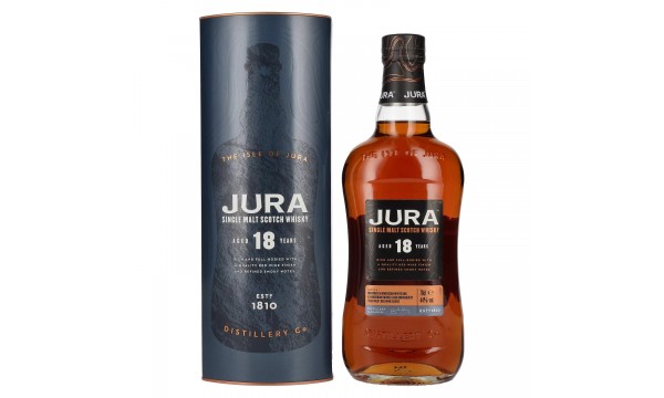 Jura 18 Years Old Single Malt Scotch Whisky 44% Vol. 0,7l dovanų dėžutėje