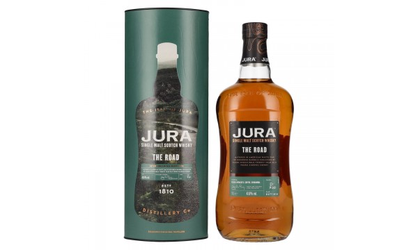 Jura THE ROAD Single Malt Scotch Whisky 43,6% Vol. 1l dovanų dėžutėje Jura THE ROAD Single Malt Scotch Whisky 43,6% Vol. 1l dovanų dėžutėje