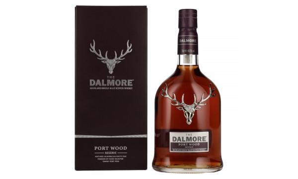 The Dalmore PORT WOOD RESERVE Highland Single Malt Scotch Whisky 46,5% Vol. 0,7l dovanų dėžutėje