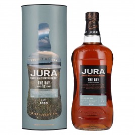Jura THE BAY 12 Years Old Single Malt Scotch Whisky 44% Vol. 1l dovanų dėžutėje