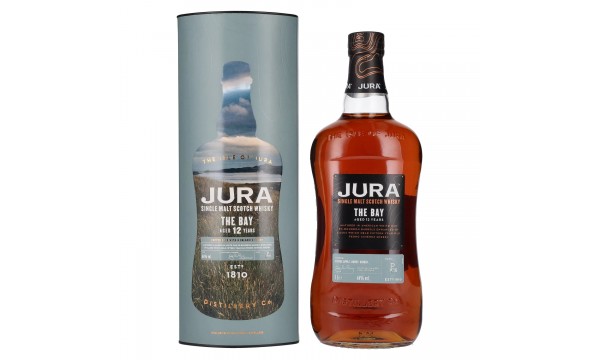 Jura THE BAY 12 Years Old Single Malt Scotch Whisky 44% Vol. 1l dovanų dėžutėje