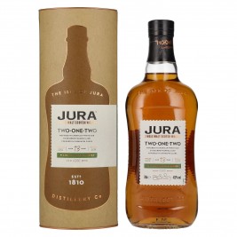 Jura 13 Years Old TWO ONE TWO Single Malt Scotch Whisky 47,5% Vol. 0,7l dovanų dėžutėje