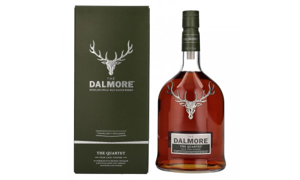 The Dalmore THE QUARTET Highland Single Malt Scotch Whisky 41,5% Vol. 1l dovanų dėžutėje