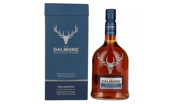 The Dalmore THE QUINTET Highland Single Malt 44,5% Vol. 0,7l dovanų dėžutėje