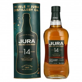 Jura 14 Years Old American Rye Cask Single Malt Scotch Whisky 40% Vol. 0,7l dovanų dėžutėje
