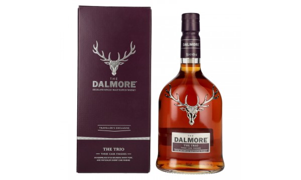 The Dalmore THE TRIO Highland Single Malt Scotch Whisky 40% Vol. 0,7l dovanų dėžutėje The Dalmore THE TRIO Highland Single Malt Scotch Whisky 40% Vol. 0,7l dovanų dėžutėje
