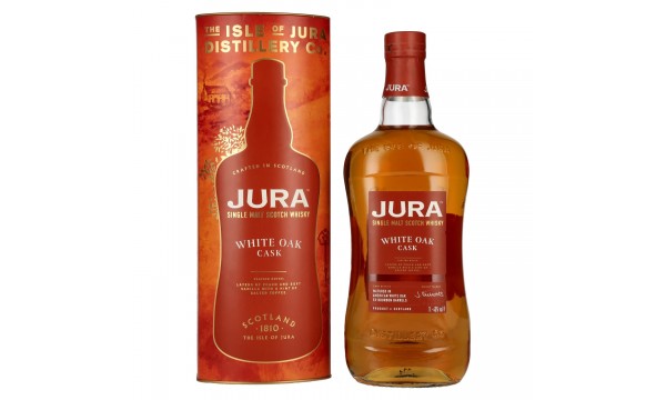 Jura White Oak Cask Single Malt Scotch Whisky 40% Vol. 1l dovanų dėžutėje