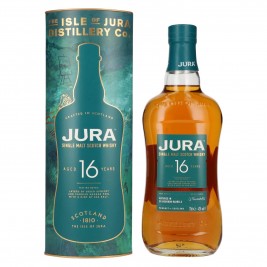 Jura 16 Years Old Single Malt Scotch Whisky 43% Vol. 0,7l dovanų dėžutėje