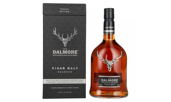 The Dalmore CIGAR MALT Reserve Highland Single Malt Scotch Whisky Travel Edition 44% Vol. 0,7l dovanų dėžutėje The Dalmore CIGAR MALT Reserve Highland Single Malt Scotch Whisky Travel Edition 44% Vol. 0,7l dovanų dėžutėje