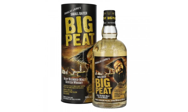 Douglas Laing BIG PEAT Small Batch Islay Blended Malt 46% Vol. 0,7l dovanų dėžutėje